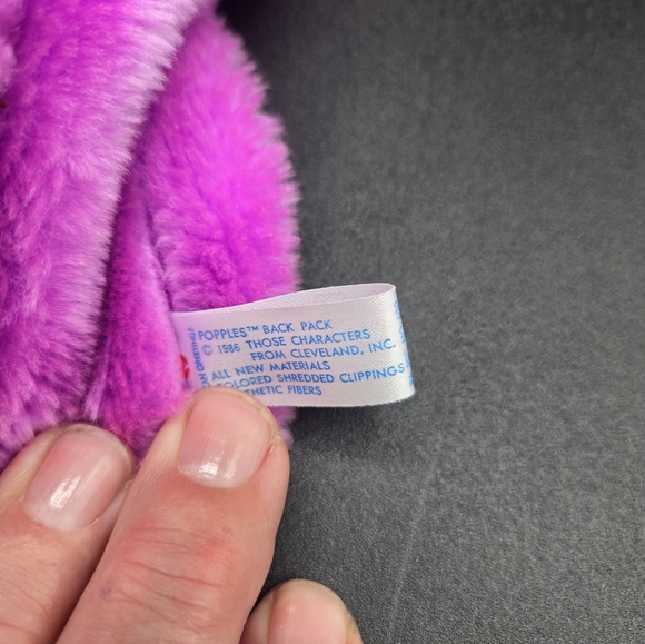 Vintage 1986 Pancake Popples Backpack - Picture 8 of 12